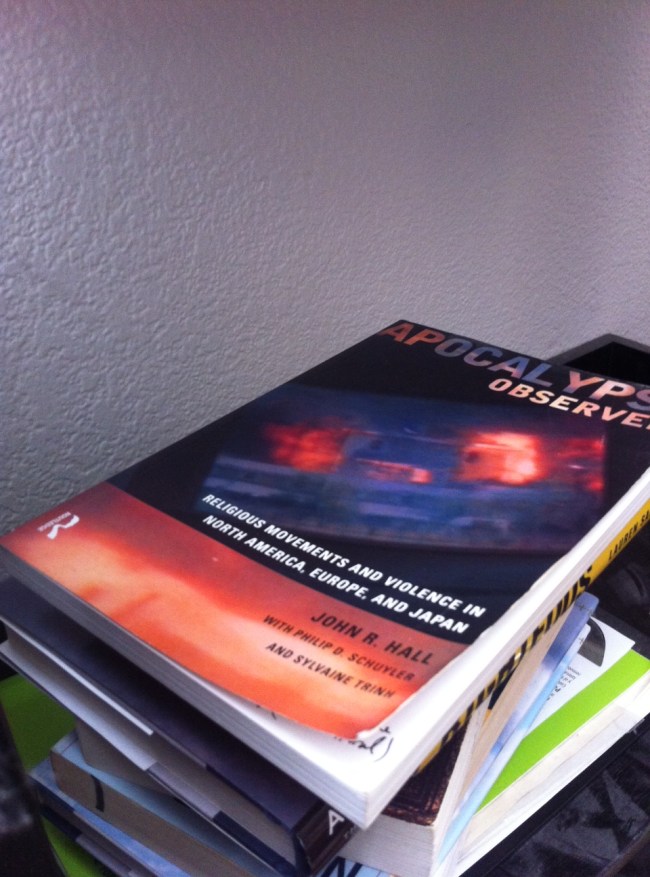 Image: a pile of books.